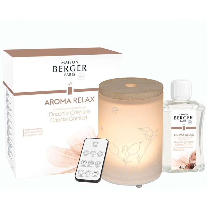 Diffusore Elettrico Olio Essenziale + Aroma Relax Ricarica 475ml Parfum Berger segni-particolari-home Sistema Oli Essenziali