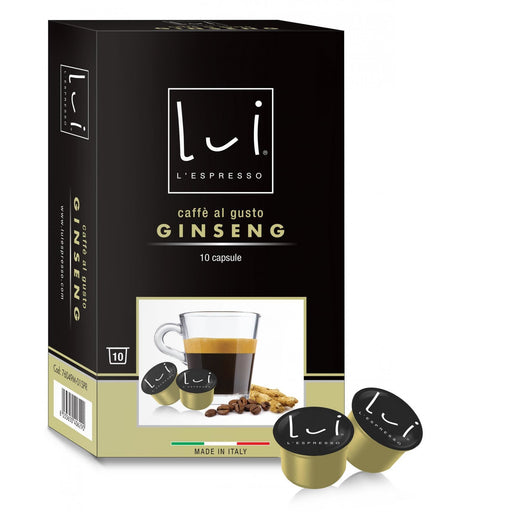 Ginseng - Confezione 10 Capsule Caffè Lui Espresso segni-particolari-home Capsule