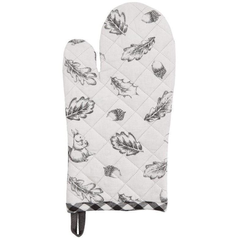 Clayre & Eef Presina da forno 18x30 cm Grigio Bianco Cotone Gatti Clayre & Eef Presina da forno 18x30 cm Grigio Bianco Cotone Gatti